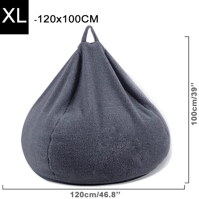 Pouf poire moumoute-Le Pouf Poire
