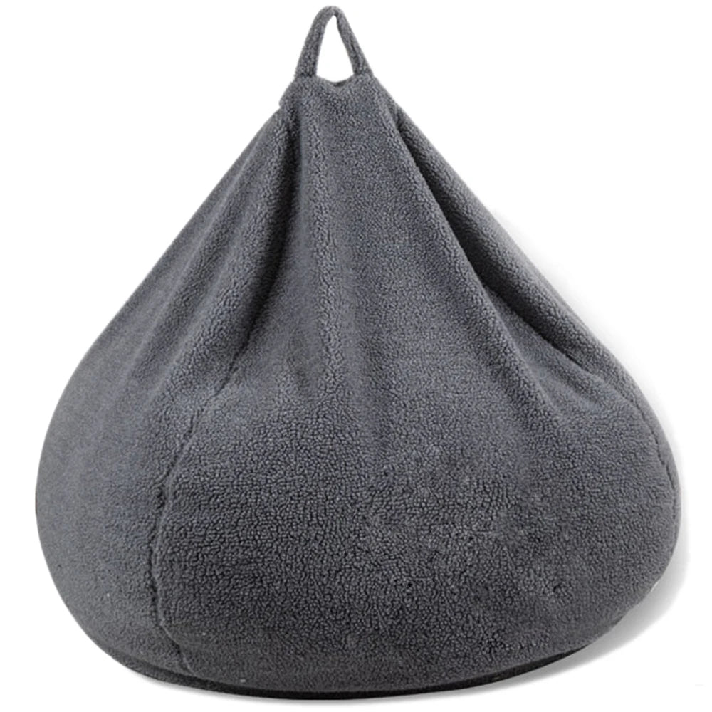 Pouf poire moumoute-Le Pouf Poire