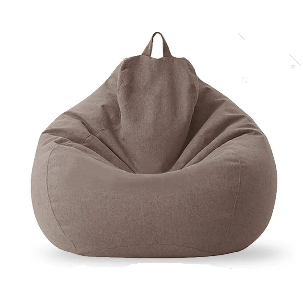Pouf poire marron-Le Pouf Poire