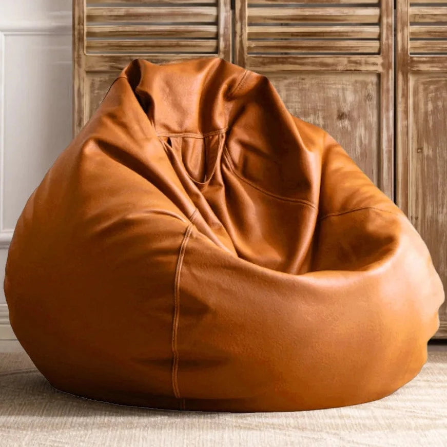 Pouf poire taupe-Le Pouf Poire