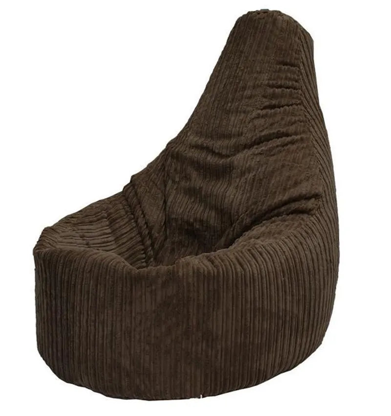 Pouf poire velours cotelé-Le Pouf Poire