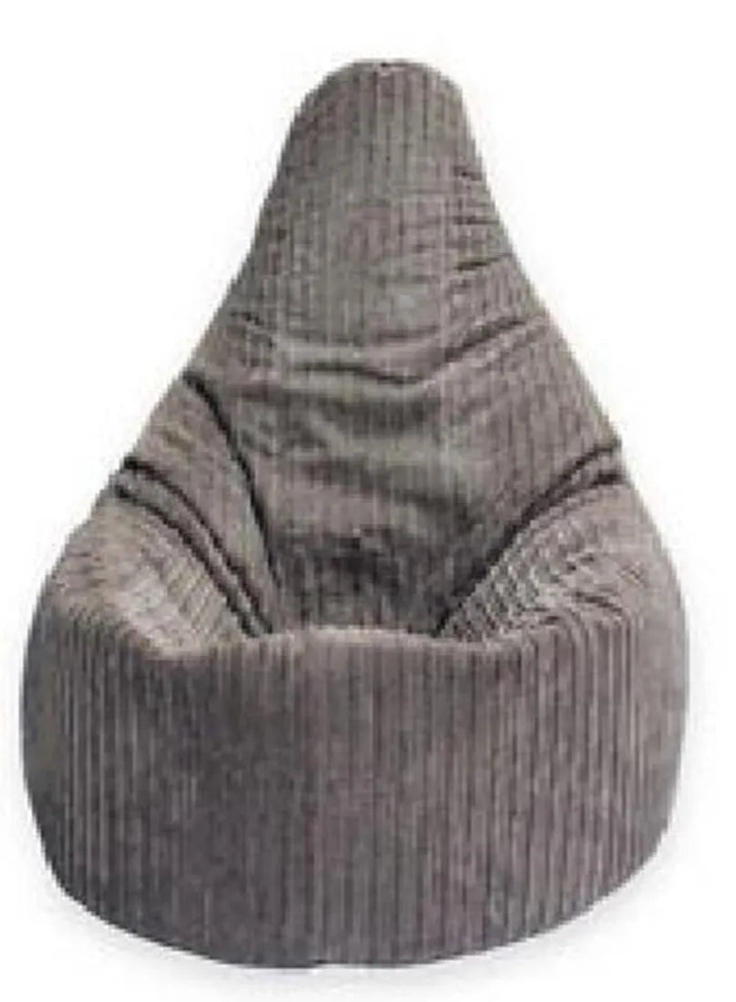 Pouf poire velours cotelé-Le Pouf Poire