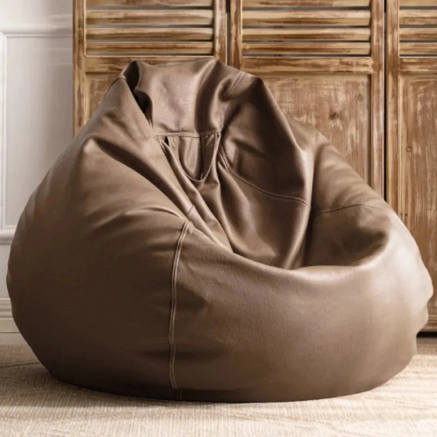 Pouf poire Chocolat-Le Pouf Poire
