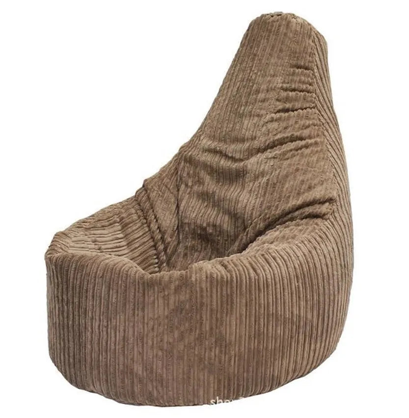 Pouf poire velours cotelé-Le Pouf Poire