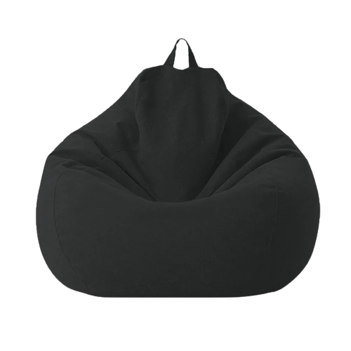 Pouf poire noir-Le Pouf Poire