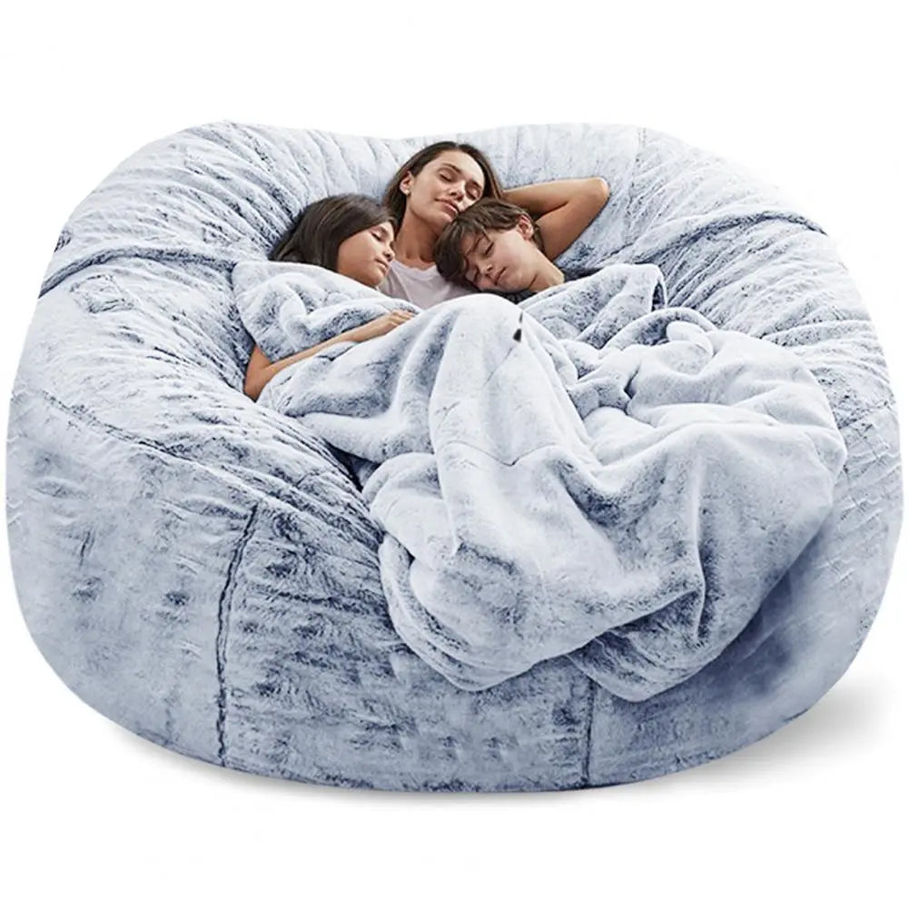 Pouf poire polaire-Le Pouf Poire