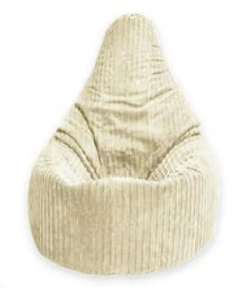 Pouf poire velours cotelé-Le Pouf Poire