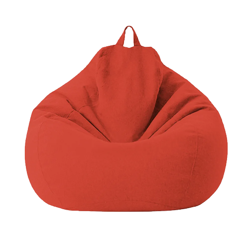 Pouf poire rouge-Le Pouf Poire